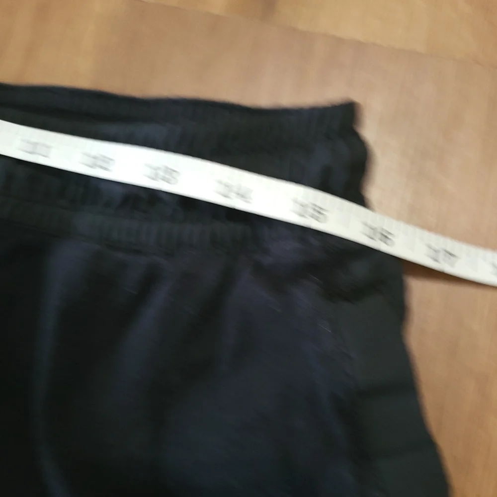 Nike Men’s Black Athletic Shorts with Drawstring